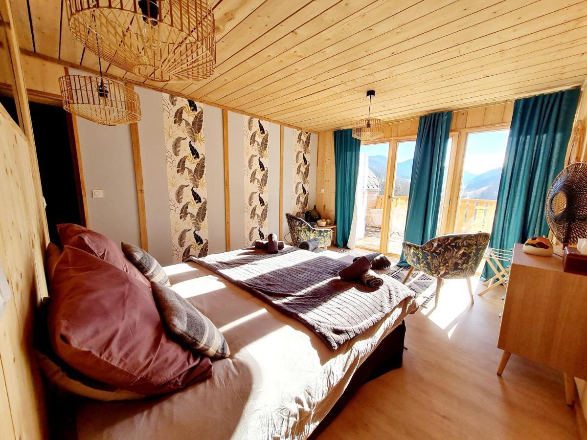 Le Chalet Du Blanc Spa Yoga Aillon-le-Jeune Exterior foto
