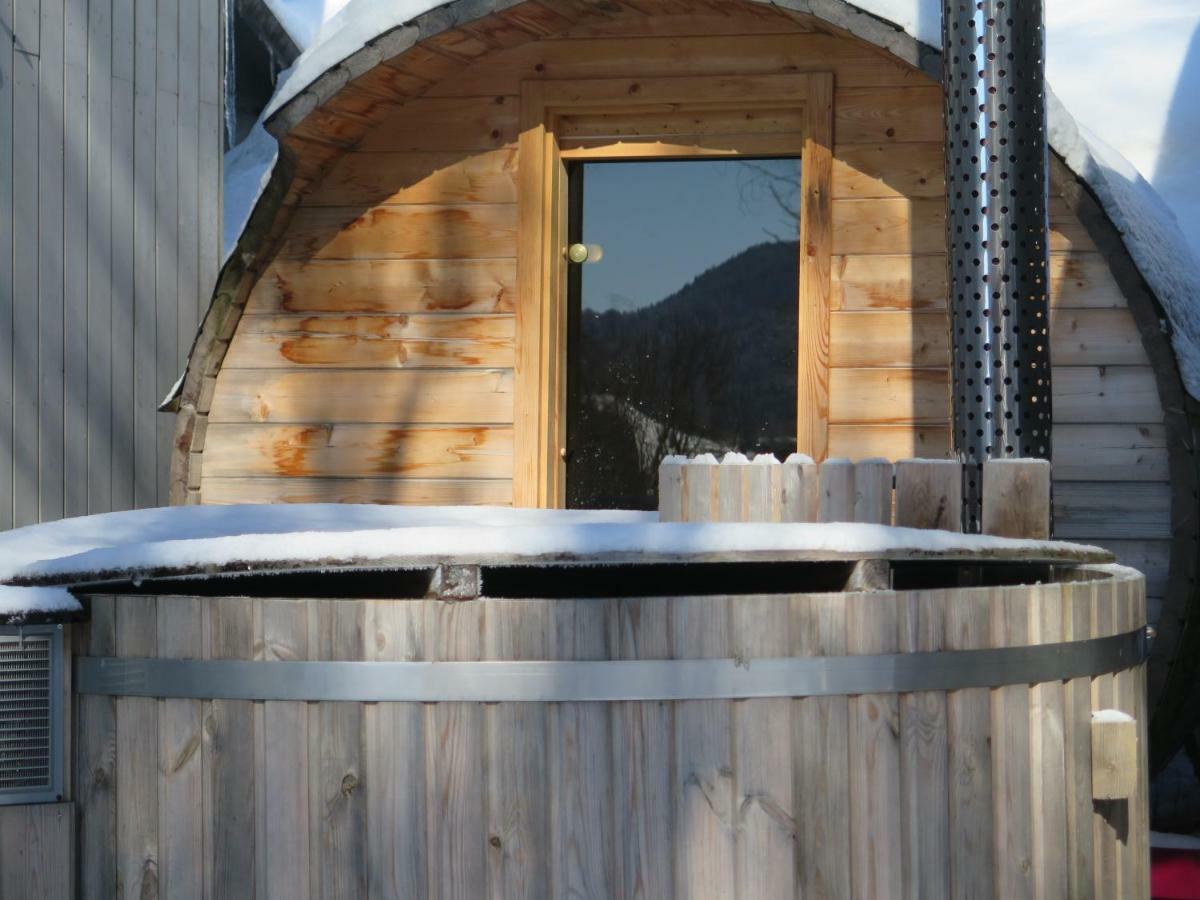 Le Chalet Du Blanc Spa Yoga Aillon-le-Jeune Exterior foto